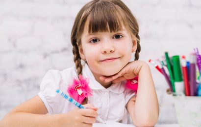 This is a photo of a child