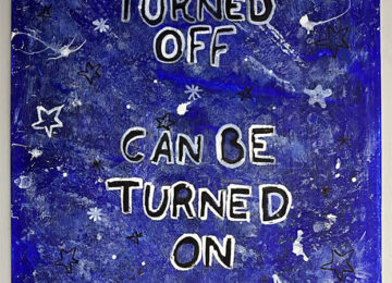 Sign created by learner